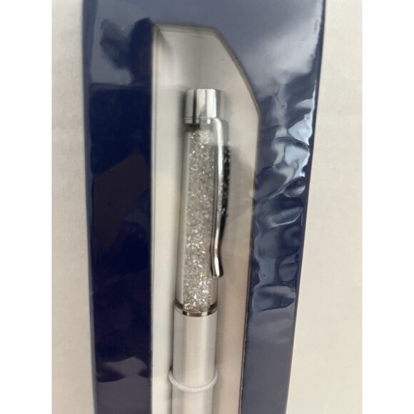 SWAROVSKI Pen White Pearl - Crystal Casing - 1053537 - New In Sealed Box - Picture 2 of 5